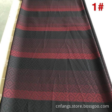 Vải dệt kim sọc ấm áp Polyester Rayon Nida Dubai